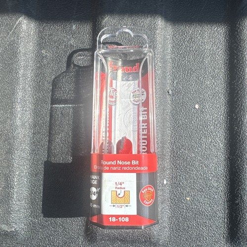 New freud 108 carbide - new, 1/4"